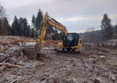 Terrassier dans les Vosges